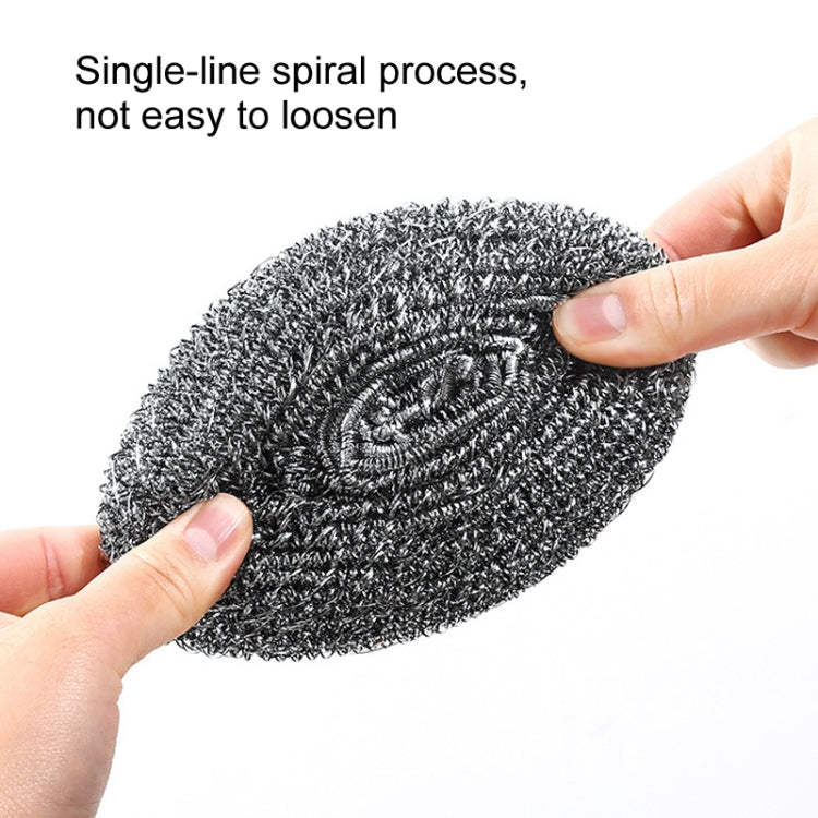10pcs /pack 20g Steel Wool Ball Scrubber for Dishes, Pots, Pans, and Ovens Cleaning by bashfashion