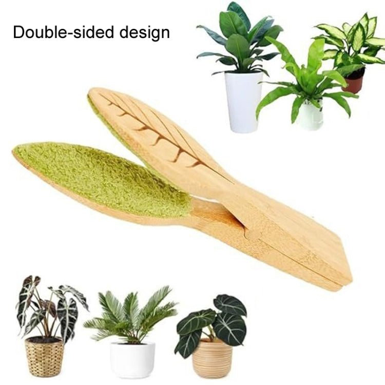 Portable Handheld Leaf Cleaning Tongs For Plants Cleaning Brush Leaf Cleaner by bashfashion