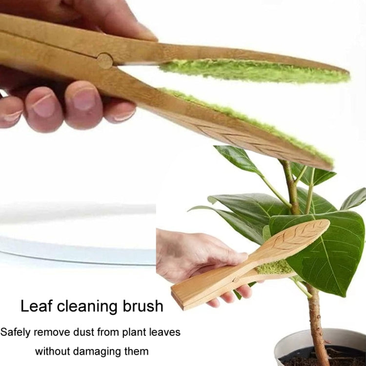 Portable Handheld Leaf Cleaning Tongs For Plants Cleaning Brush Leaf Cleaner by bashfashion