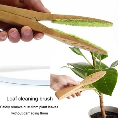 Portable Handheld Leaf Cleaning Tongs For Plants Cleaning Brush Leaf Cleaner by bashfashion