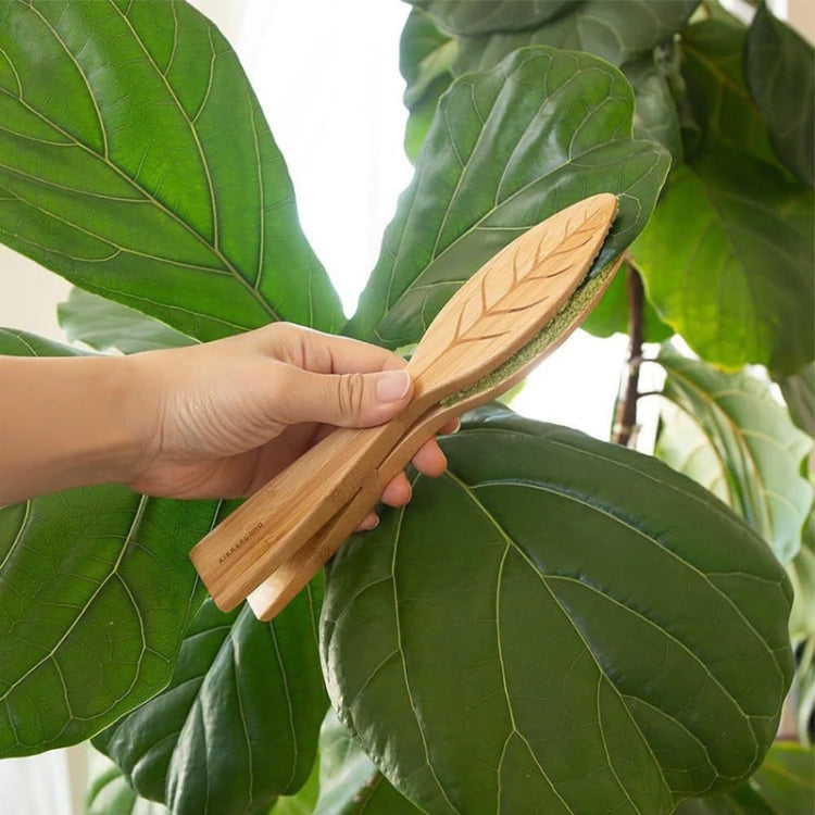 Portable Handheld Leaf Cleaning Tongs For Plants Cleaning Brush Leaf Cleaner by bashfashion