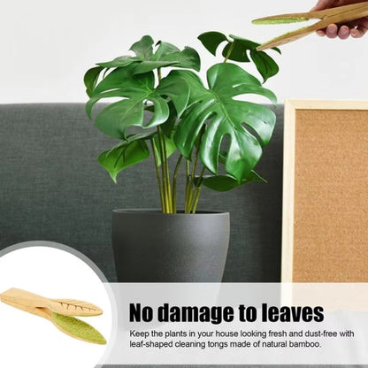 Portable Handheld Leaf Cleaning Tongs For Plants Cleaning Brush Leaf Cleaner by bashfashion