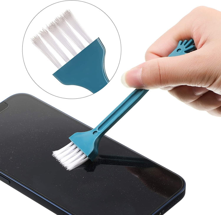 Metal Dust Plug Cleaning Kit For TYPE-C Interface Mobile Phones(Red) by bashfashion
