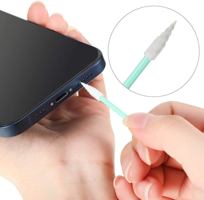 Metal Dust Plug Cleaning Kit For TYPE-C Interface Mobile Phones(Rose Gold) by bashfashion