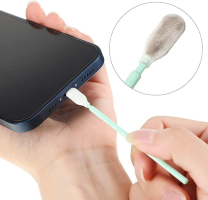 Metal Dust Plug Cleaning Kit For TYPE-C Interface Mobile Phones(Silver) by bashfashion