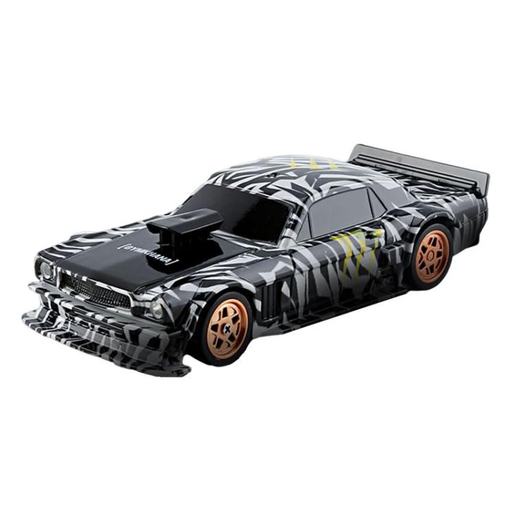 1:43 Full Scale Mini 4WD Drifting Charging Remote Control Car, Color: 4301 Black Mustang by bashfashion