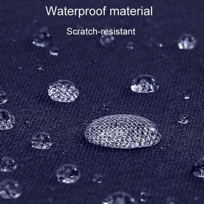 SKV B23344 Men Large Capacity Business Laptop Backpack Outdoor Traveling Double Shoulder Bag(Blue) by SKV