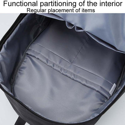 SKV SKV009 Outdoor Casual Double Shoulder Bag Large Capacity Laptop Backpack(White) by SKV