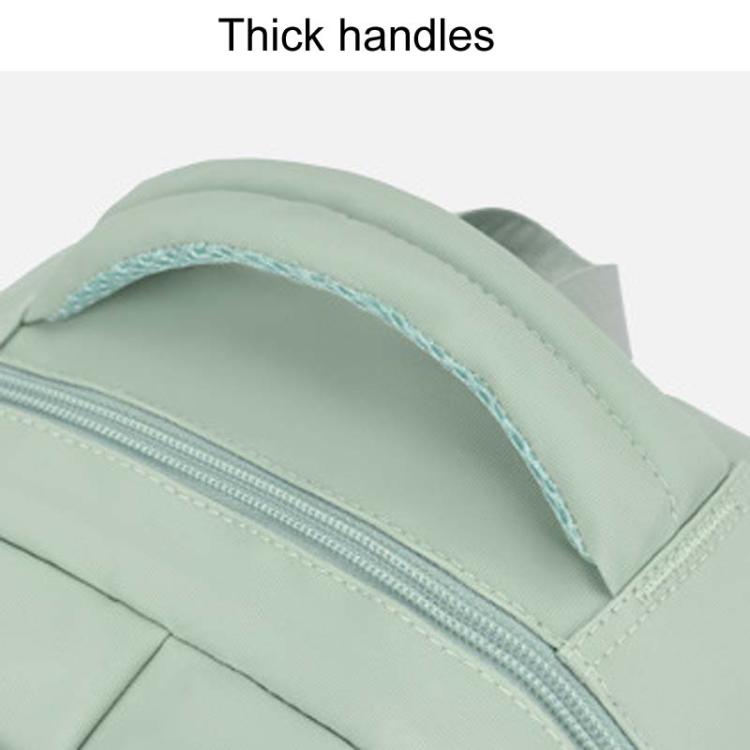 SKV B23874 Large Capacity Water Resistant Double Shoulder Casual Laptop Bag(Matcha Color) by SKV