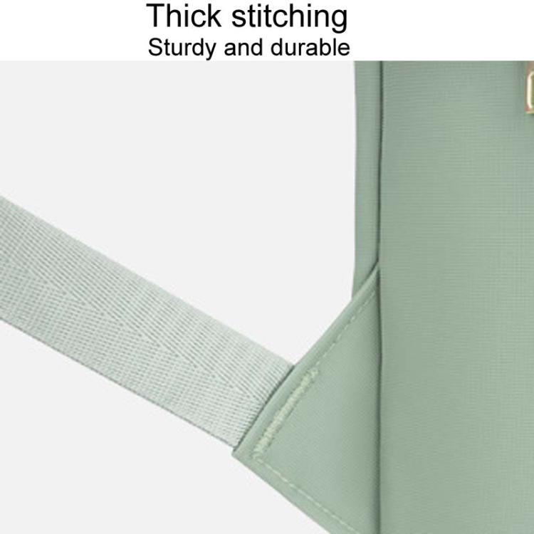 SKV B23874 Large Capacity Water Resistant Double Shoulder Casual Laptop Bag(Matcha Color) by SKV