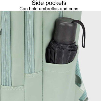 SKV B23874 Large Capacity Water Resistant Double Shoulder Casual Laptop Bag(Matcha Color) by SKV