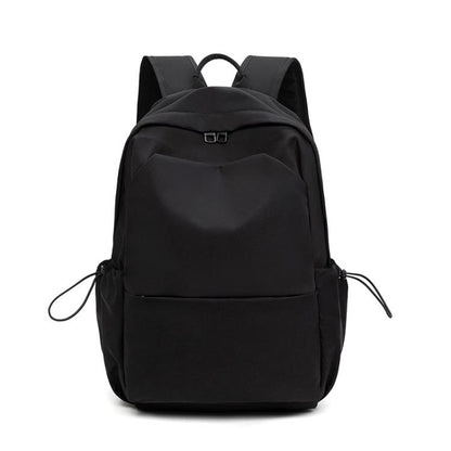 SKV B1530 Large Capacity Student School Bag Casual Double Shoulder Laptop Backpack(Black) by SKV