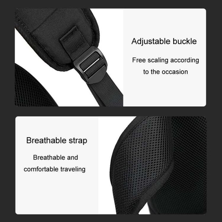 SKV B21071 Large Capacity Student School Bags Leisure Traveling Double Shoulder Laptop Backpack(Blue) by SKV