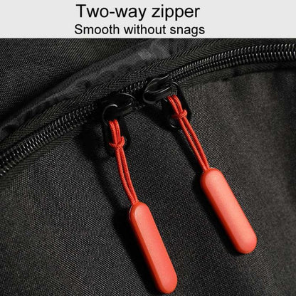 SKV B20537 Lightweight Traveling Double Shoulder Bag Large Capacity Laptop Backpack(Black) by SKV