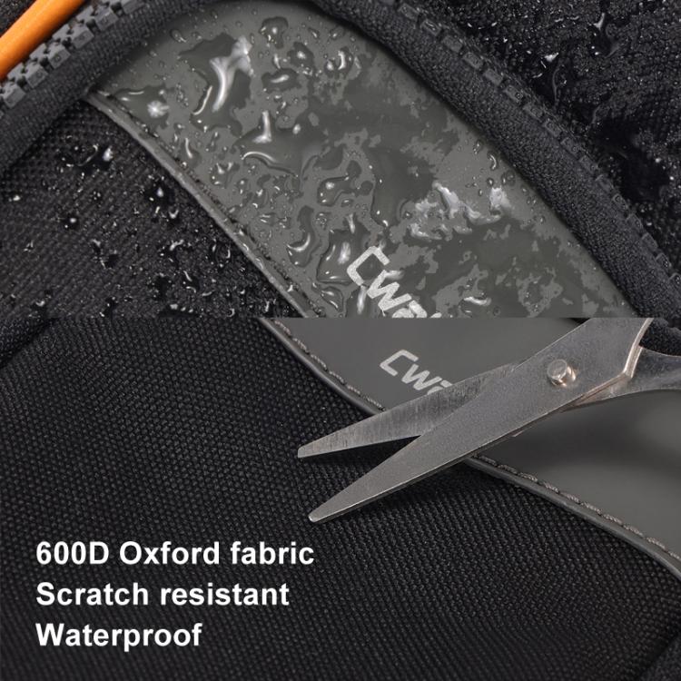 Cwatcun D168 Small Convenient Camera Bag Scratch-Resistant And Wear-Resistant Microslice Card Camera Pouch(Black) by Cwatcun