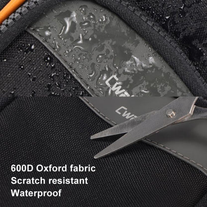 Cwatcun D168 Small Convenient Camera Bag Scratch-Resistant And Wear-Resistant Microslice Card Camera Pouch(Black) by Cwatcun