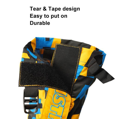 AOTU AT8913 1pair Children Riding Skiing Waterproof Calf Protectors Outdoor Sandproof Shoes Covers, Color: Pink Cat L by AOTU