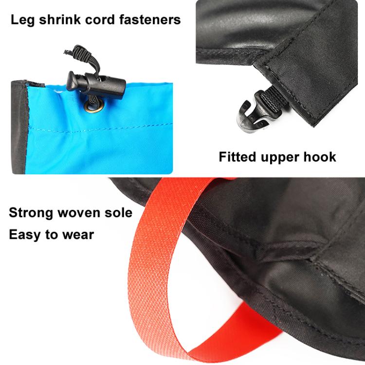 AOTU AT8913 1pair Children Riding Skiing Waterproof Calf Protectors Outdoor Sandproof Shoes Covers, Color: Pink Cat L by AOTU