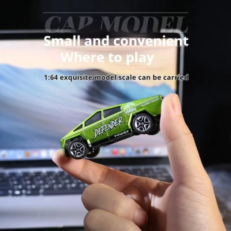 1:64 Mini Alloy 2.4Ghz Remote Control Car Children Rechargeable Model Car, Color: CO-5501E Gray by bashfashion
