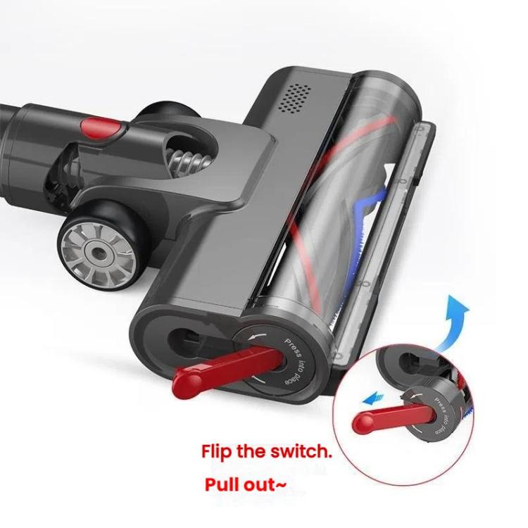 For Dyson V7 / V8 / V10 / V11 / V15 Vacuum Cleaner High Torque Turbine Floor Brush With Lighting by bashfashion