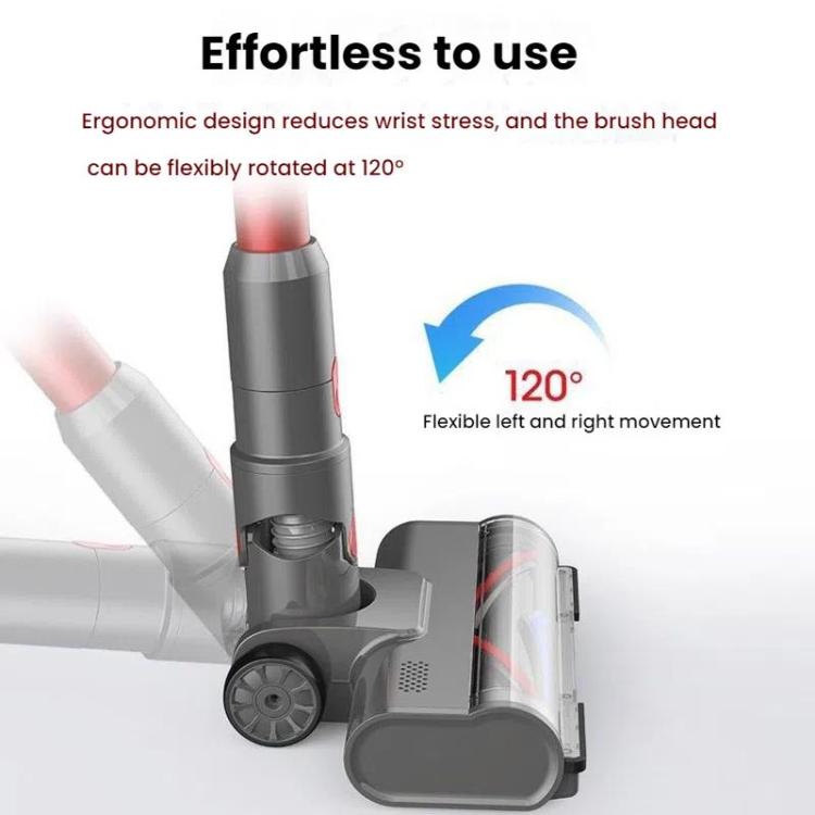 For Dyson V7 / V8 / V10 / V11 / V15 Vacuum Cleaner High Torque Turbine Floor Brush With Lighting by bashfashion