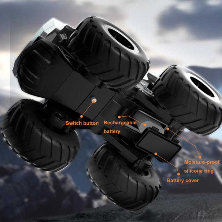 JJR/C Q185 Amphibious Off-Road Stunt Climbing 2.4G Remote Control Car Children Toys(Silver) by JJR/C