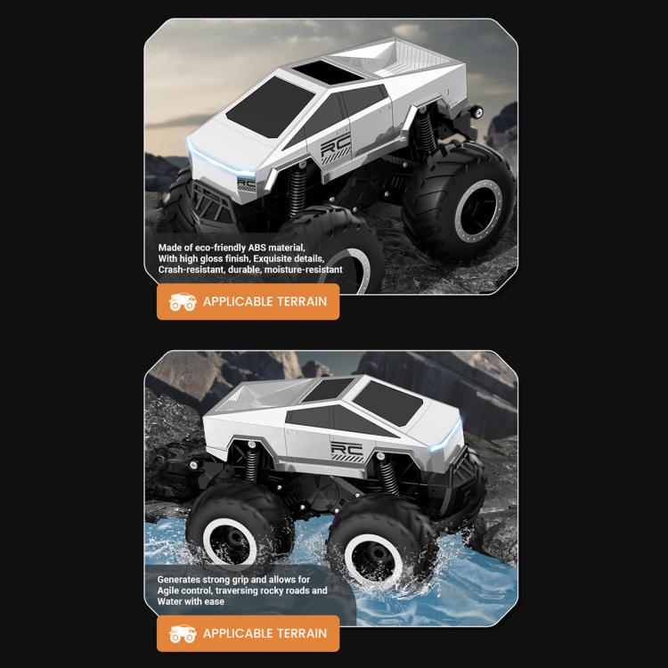 JJR/C Q185 Amphibious Off-Road Stunt Climbing 2.4G Remote Control Car Children Toys(Silver) by JJR/C