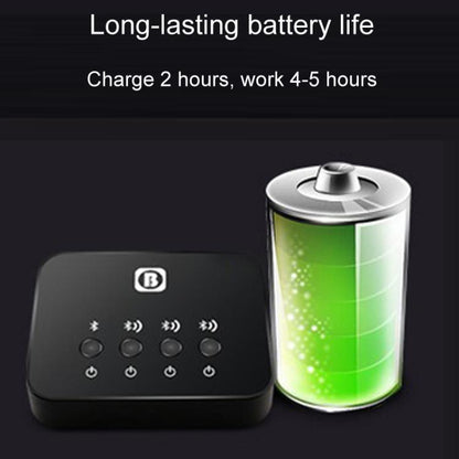 BW107 Bluetooth Adapter One To Three Audio Receiver Transmitter by bashfashion