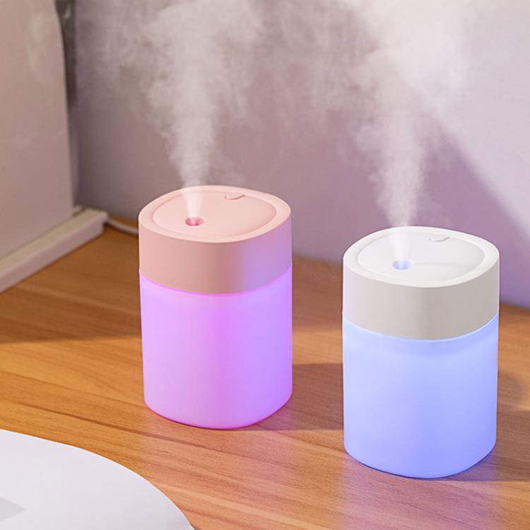 200ml Dazzling Mini USB Humidifier Desktop Car Home Air Humidifier(Pink) by bashfashion