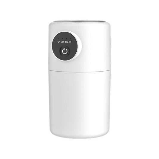 USB Intelligent Home Large Capacity Humidifier With Night Light Small Air Purifier, Color: White by bashfashion