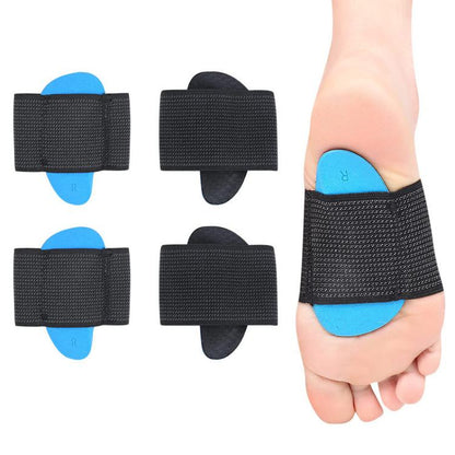 EVA Sports Foot Cushion Men Women Flat Feet Arch Support Half Pad Orthopedic Arch Shoe Inserts, Model: Adult(Blue) by bashfashion