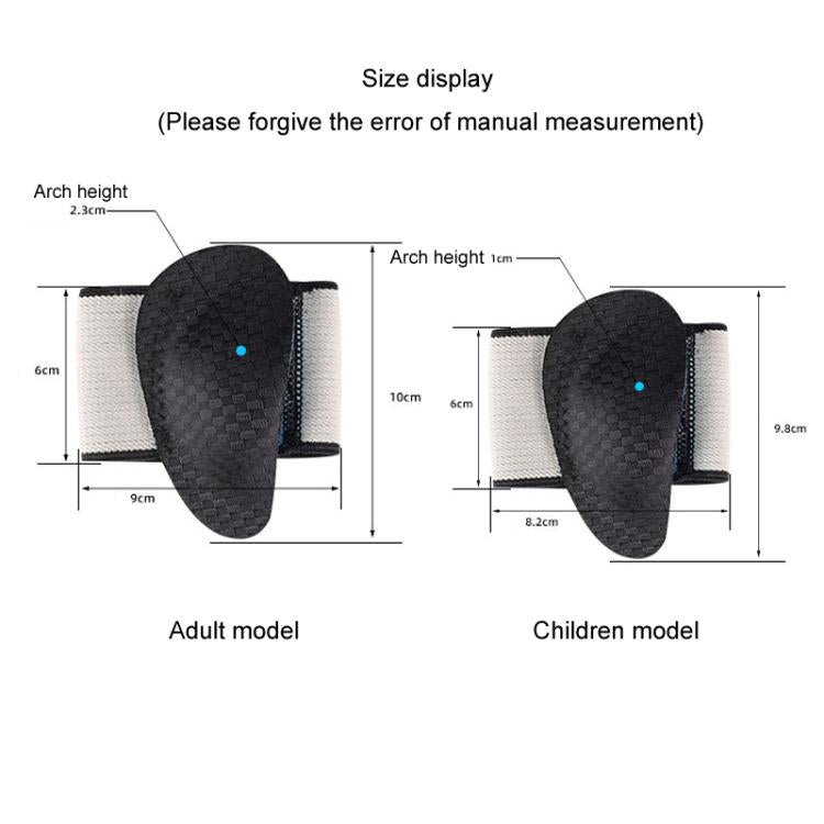 EVA Sports Foot Cushion Men Women Flat Feet Arch Support Half Pad Orthopedic Arch Shoe Inserts, Model: Adult(Blue) by bashfashion