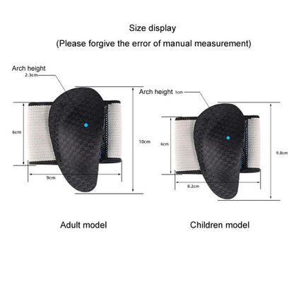 EVA Sports Foot Cushion Men Women Flat Feet Arch Support Half Pad Orthopedic Arch Shoe Inserts, Model: Adult(Blue) by bashfashion