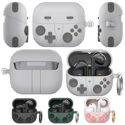 For Samsung Galaxy Buds3 / 3 Pro AhaStyle WG170 Bluetooth Earphone Silicone Protective Case(Black) by AhaStyle