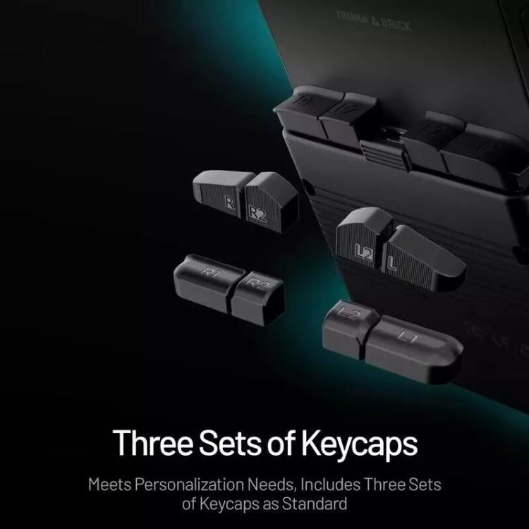 TRIMUI BRICK Open Source Pocket Console Portable Wireless Bluetooth HD Retro Arcade, Size: 64G(Black) by TRIMUI