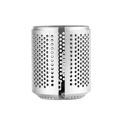 For Dyson HD01 / HD03 / HD08 / HD15 Hair Dryer Open Design Outer Filter Cover Replacement Parts(Silver) by bashfashion