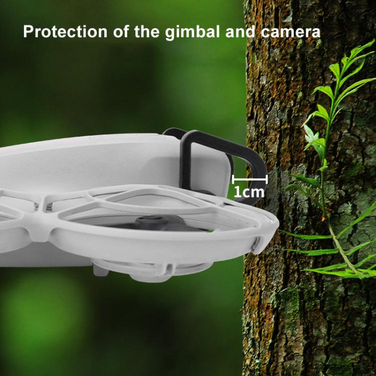 For DJI Neo CQT Impact Protection Cover + Bumper + Folding Stand + Tail Wing 4 In 1 Set(Black) by CQT