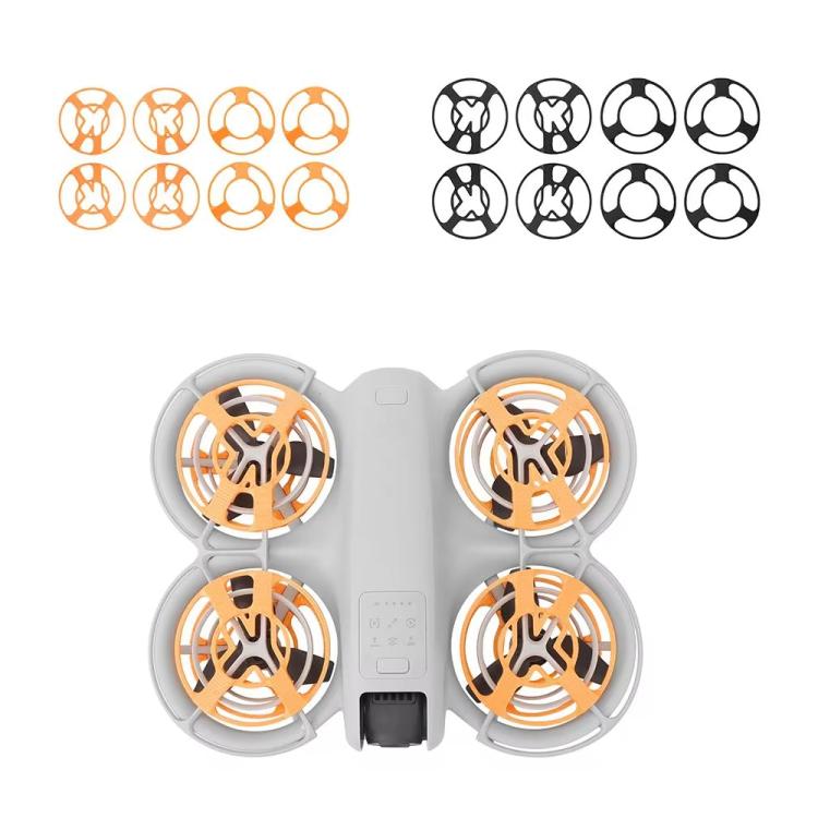 For DJI Neo CQT Drone Landing Scratch Protective Cover Prevent Finger Scratch Protective Cover Accessories, Color: Lower Orange by CQT