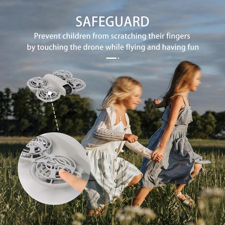 For DJI Neo CQT Drone Landing Scratch Protective Cover Prevent Finger Scratch Protective Cover Accessories, Color: Lower Orange by CQT