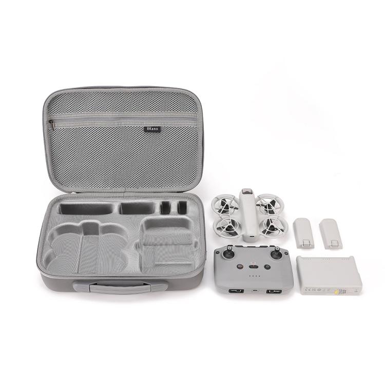 For DJI Neo Fly More Combo BKANO Storage Bag Hard Shell Shoulder Bag(Gray) by BKANO