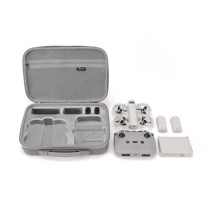 For DJI Neo Fly More Combo BKANO Storage Bag Hard Shell Shoulder Bag(Gray) by BKANO