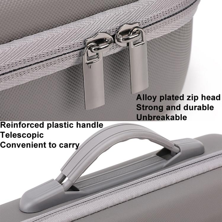 For DJI Neo Fly More Combo BKANO Storage Bag Hard Shell Shoulder Bag(Gray) by BKANO