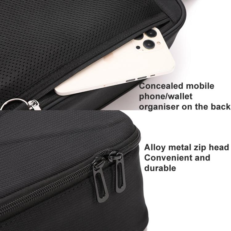 For DJI Neo BKANO NE-016 Storage Hard Shell Case Chest Bag(Black) by BKANO