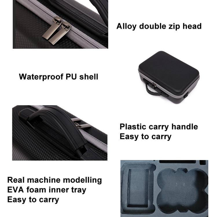 For DJI Neo BKANO NE-003 Portable Storage Bag Shoulder Crossbody Bag(Black) by BKANO