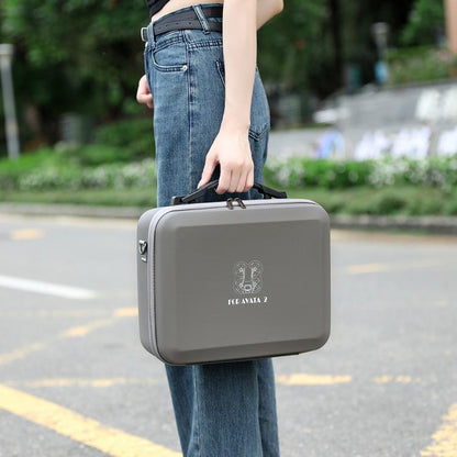 For DJI Avata 2 BKANO Portable Storage Bag Shoulder Crossbody Bag(Black) by BKANO