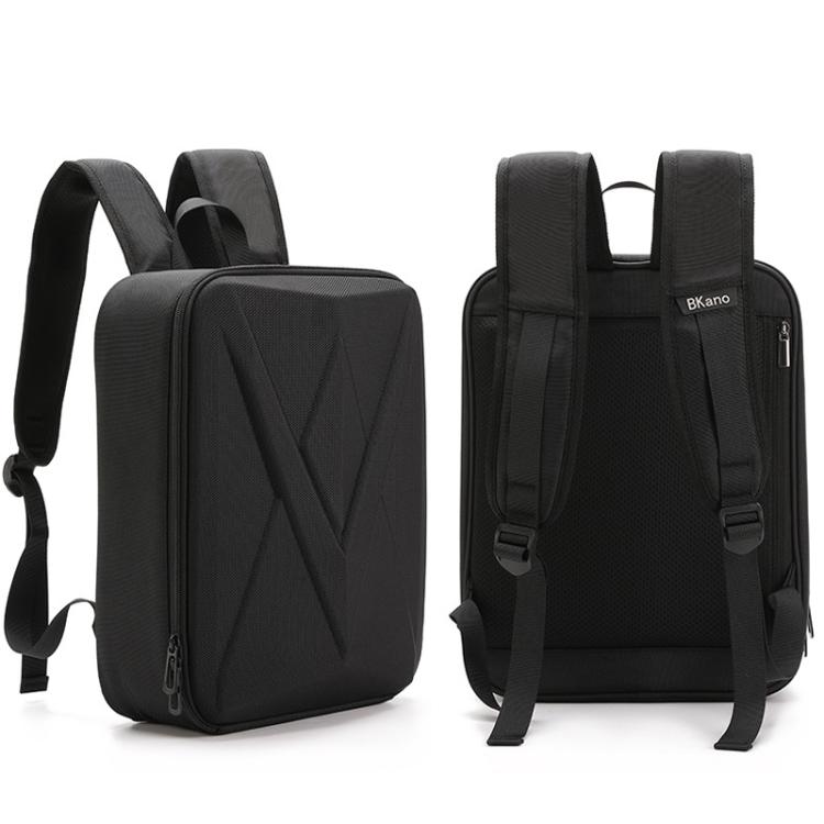 For DJI Air 3 / 3S BKANO AS3-013 Portable Shoulder Bag Hard-shell Storage Backpack(Black) by BKANO