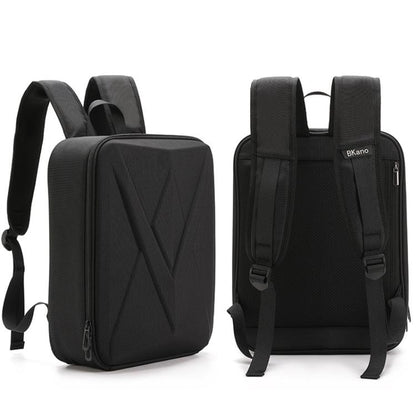 For DJI Air 3 / 3S BKANO AS3-013 Portable Shoulder Bag Hard-shell Storage Backpack(Black) by BKANO