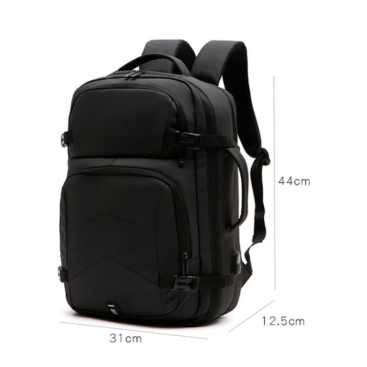 For DJI Air 3 BKANO A3-005 Large Capacity Shoulder Bag Organizer Backpack(Black) by BKANO