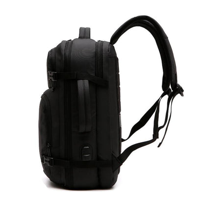 For DJI Air 3 BKANO A3-005 Large Capacity Shoulder Bag Organizer Backpack(Black) by BKANO