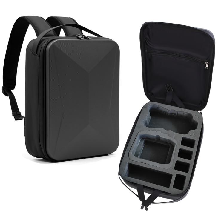 For DJI Air 3S BKANO A3-007 Organizer Backpack Hard-shell Shoulder Bag(Black) by BKANO